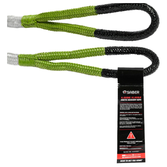 Saber Offroad 4,000KG Kinetic Recovery Rope