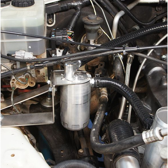 Toyota Landcruiser 100 Series 1HZ HPD Catch Can