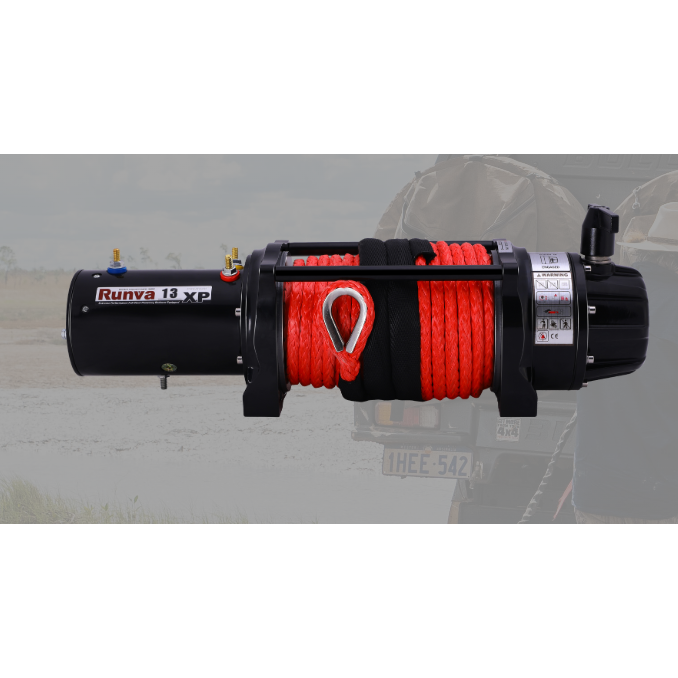 Runva 13XP PREMIUM 12V with Synthetic Rope