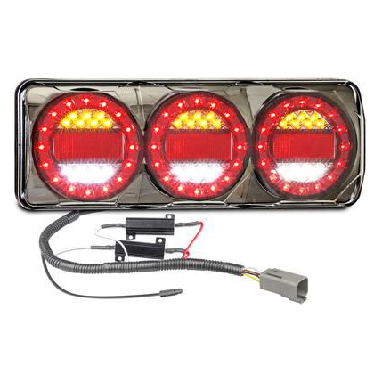 Maxi Lamp 12V Stop/Tail/Indicator/Reverse/Reflector 3 Series LED Light