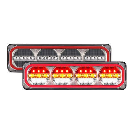 Multi Volt Stop/Tail/Ind/Rev With Try Me Function Diffused Tail With Sequential Indicator