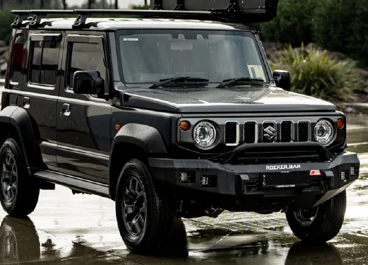Suzuki Jimny 2019 Present 078 01SQL Rocker Bull Bar Low Loop Package
