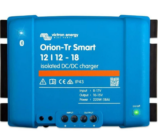 Victron DCDC Charger Orion-Tr Smart 12/12-18A (220W) Isolated