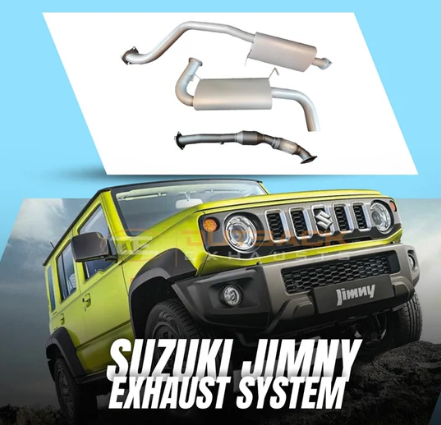 Outback Exhaust - 2.5in Suzuki Jimny 3 Dr