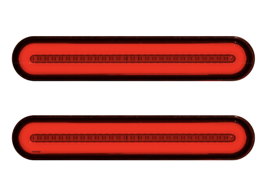 HIMOD - Slim Line Tail Lights | LED Blacked Out ( Pair )