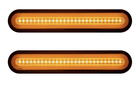 HIMOD - Slim Line Tail Lights | LED Blacked Out ( Pair )