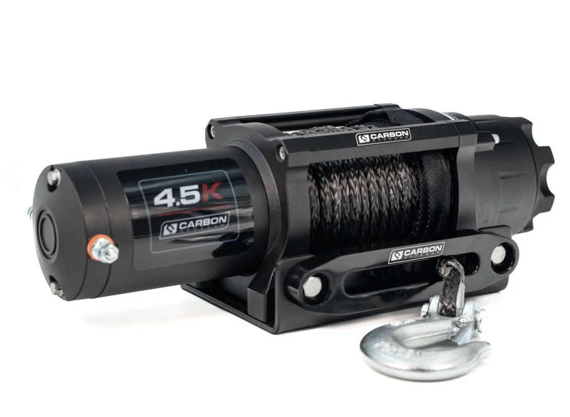 Carbon 4.5k 4500lb ATV/Trailer Winch