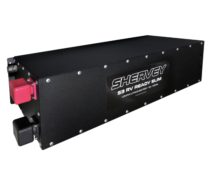 Shervey S3 RVReady Slim LiFePO4 Battery 12V 620AH