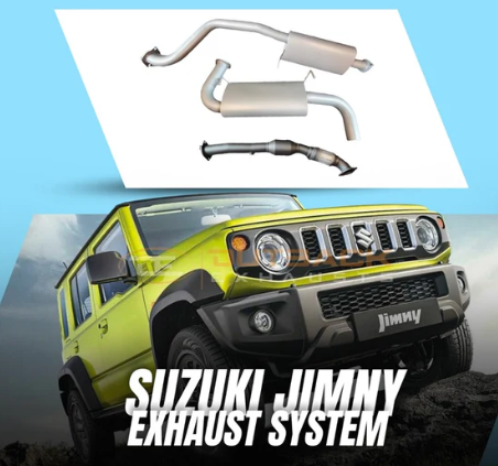 Outback Exhaust - 2.5in Suzuki Jimny 5 Dr