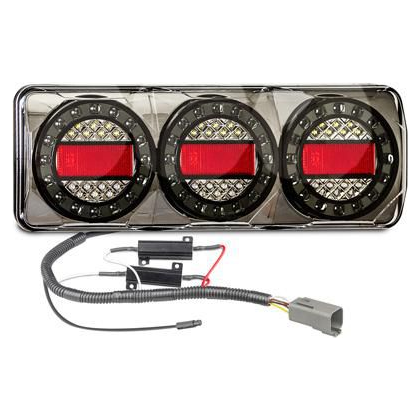 Maxi Lamp 12V Stop/Tail/Indicator/Reverse/Reflector 3 Series LED Light ...
